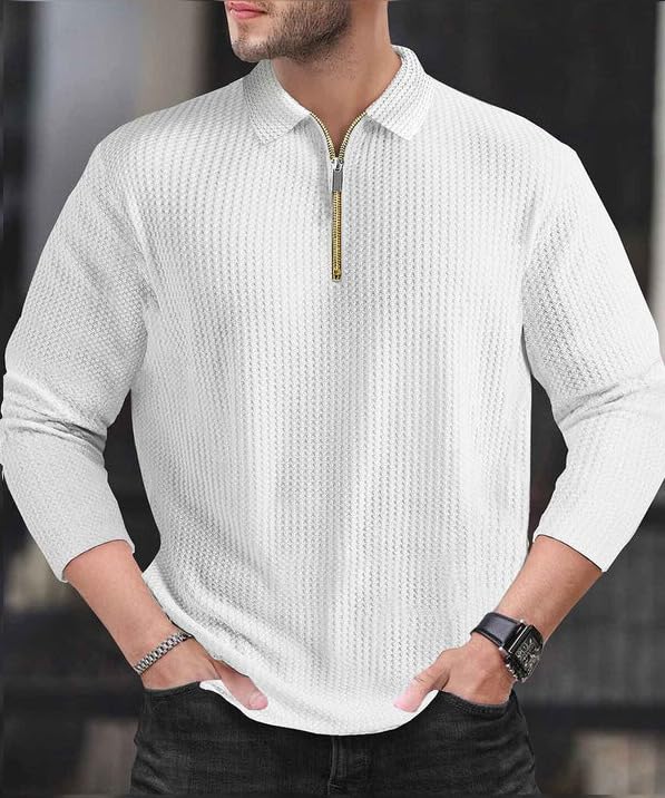 Dada IMPEX Wafel Men's Polo T Shirt for Men - Image 6